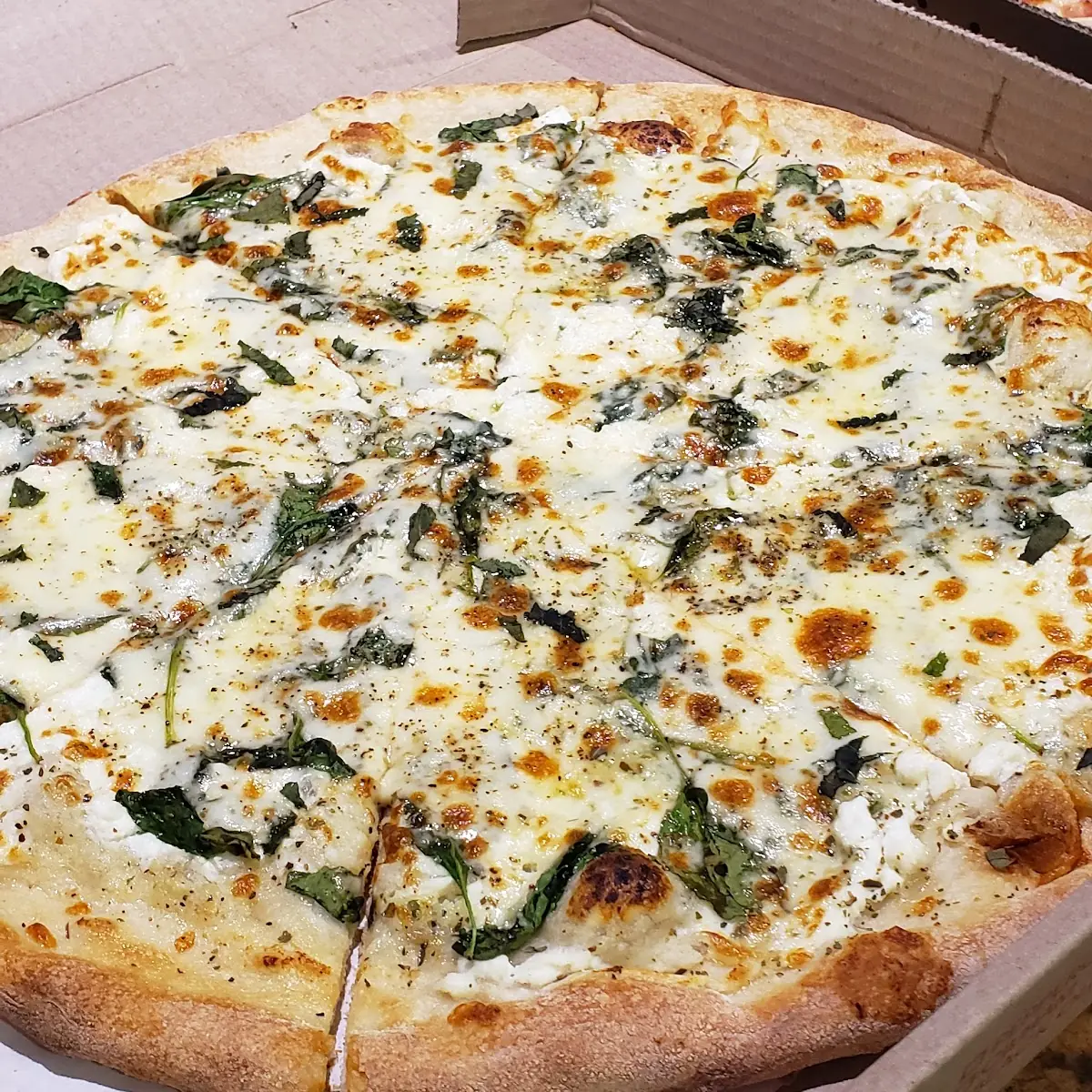 Spinach Pizza