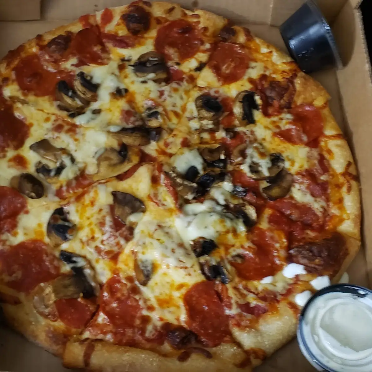 Pepperoni Mushroom Pizza
