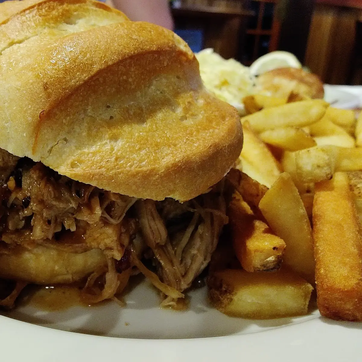 Pulled Pork Sandwich Platter