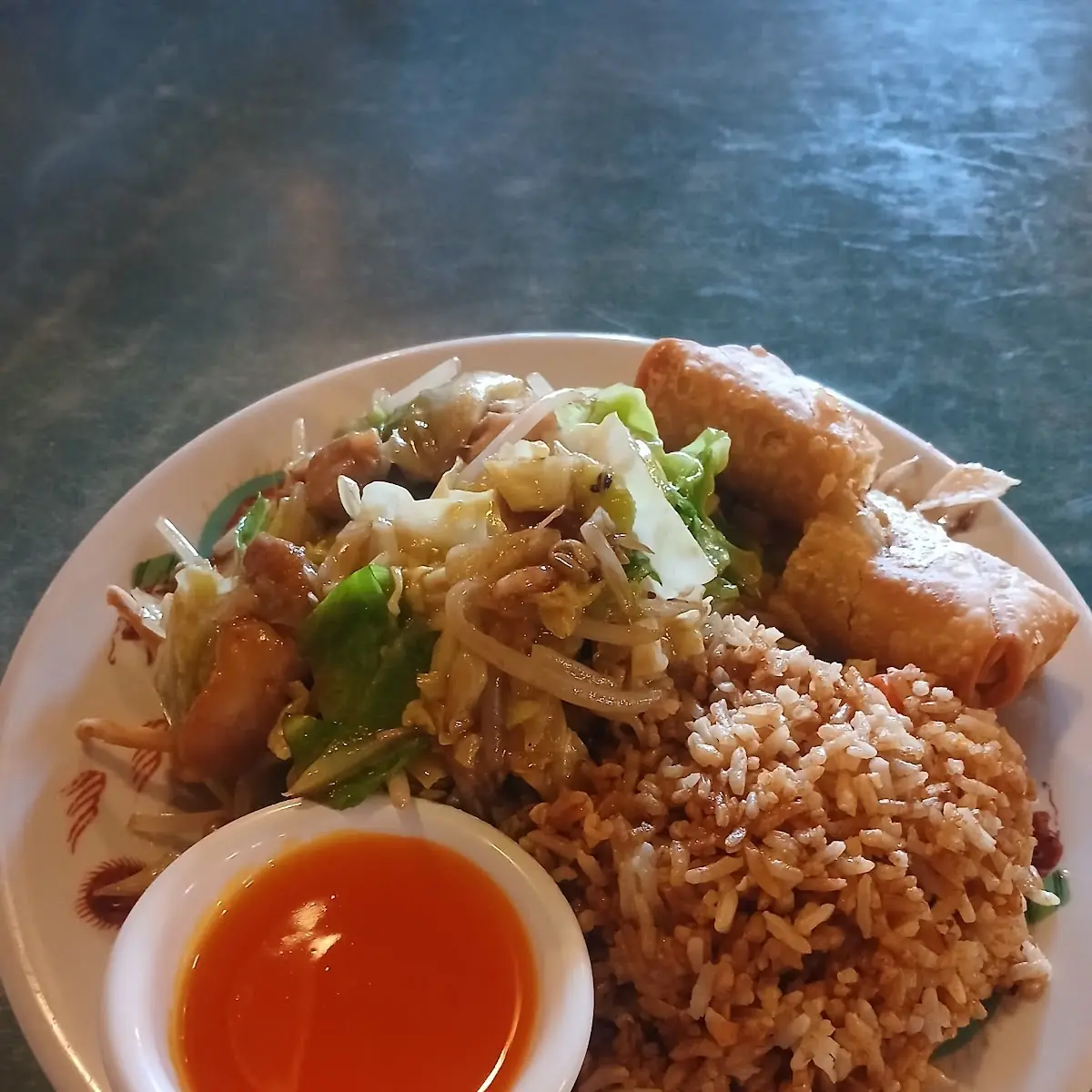 Chicken Chow Mein Egg Roll