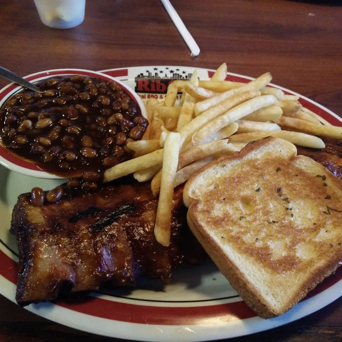 Barbecue Ribs and Baked Beans