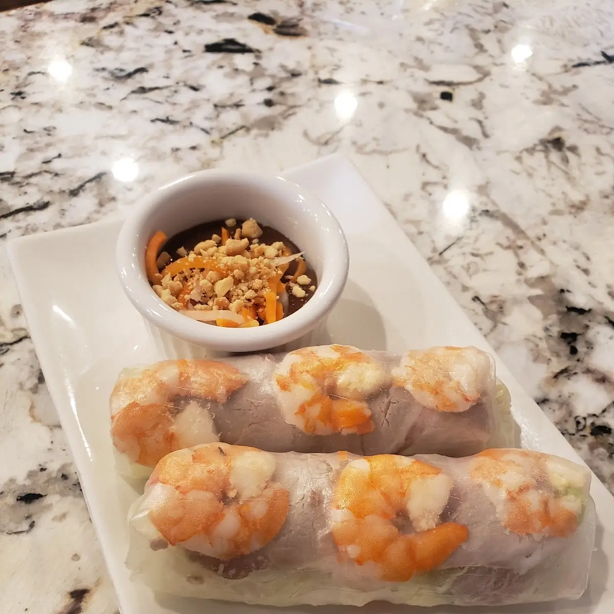 Grilled Pork Shrimp & Egg Roll