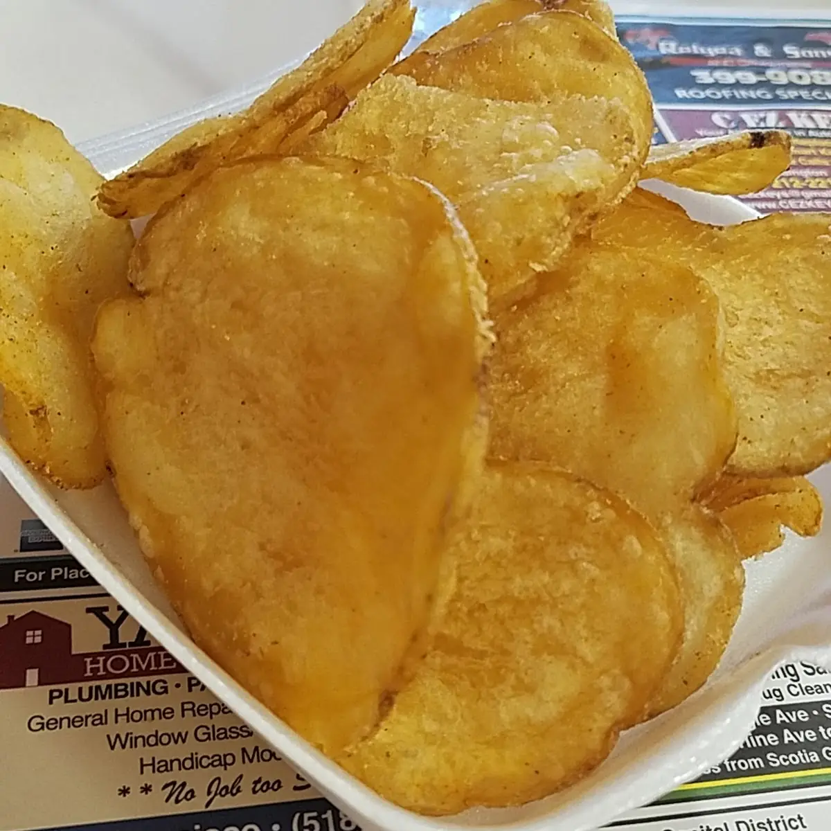 Homemade Potato Chips