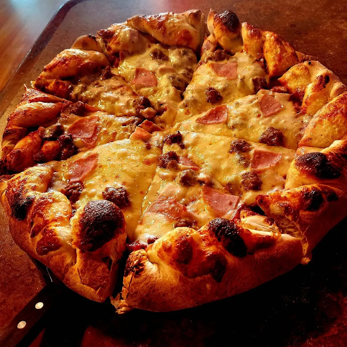Bacon Cheeseburger Pizza