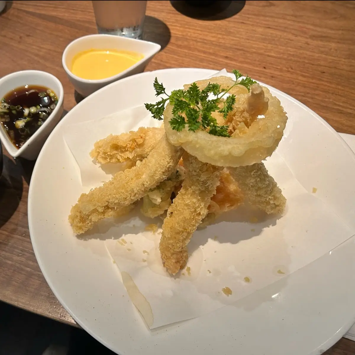 Ooka Tempura Appetizer