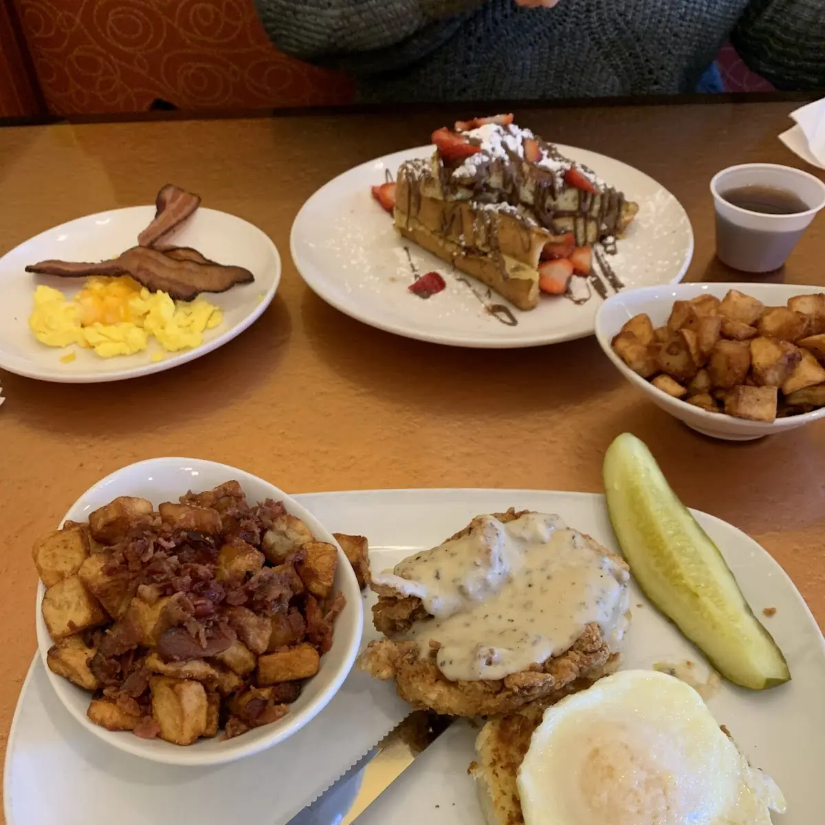 Broken Egg Biscuit Sandwich