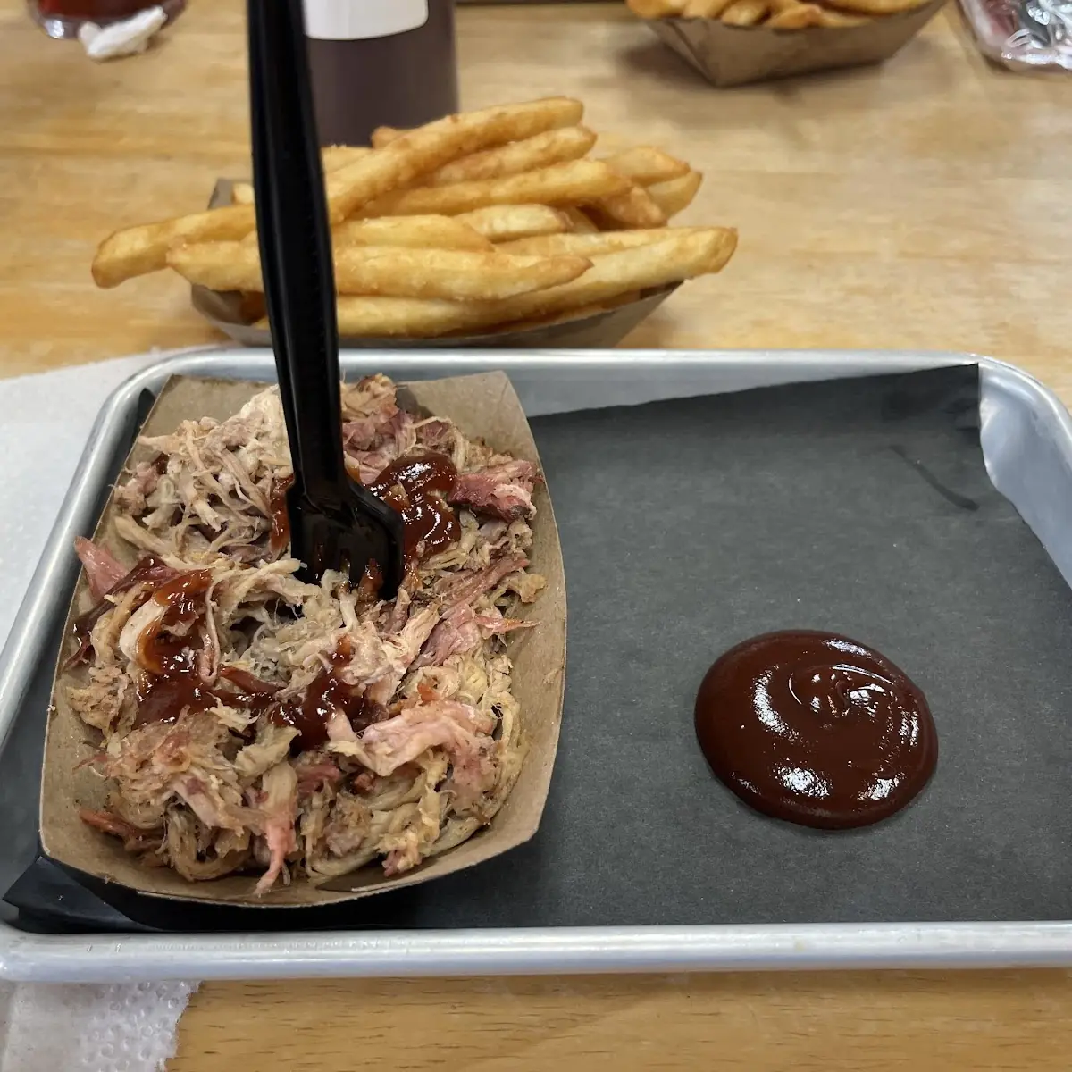 Pulled Pork with Fries
