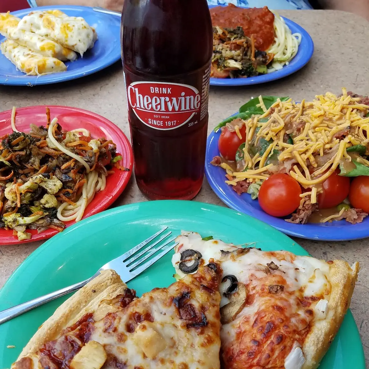 Pizza Buffet & Salad Dressing