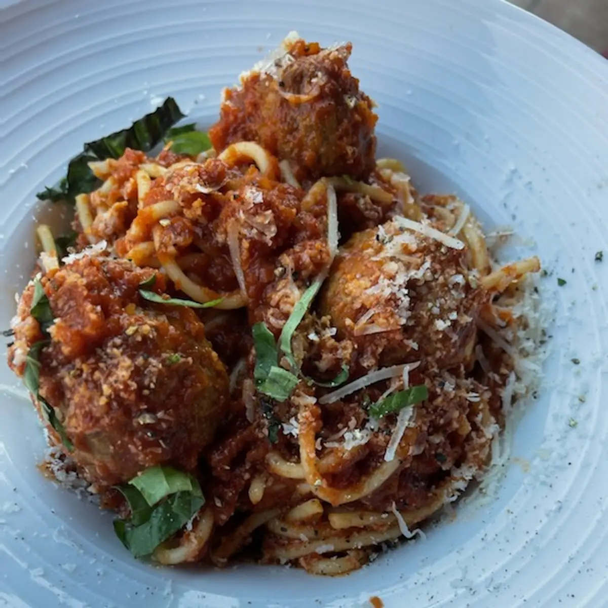 Spaghetti and Meatballs