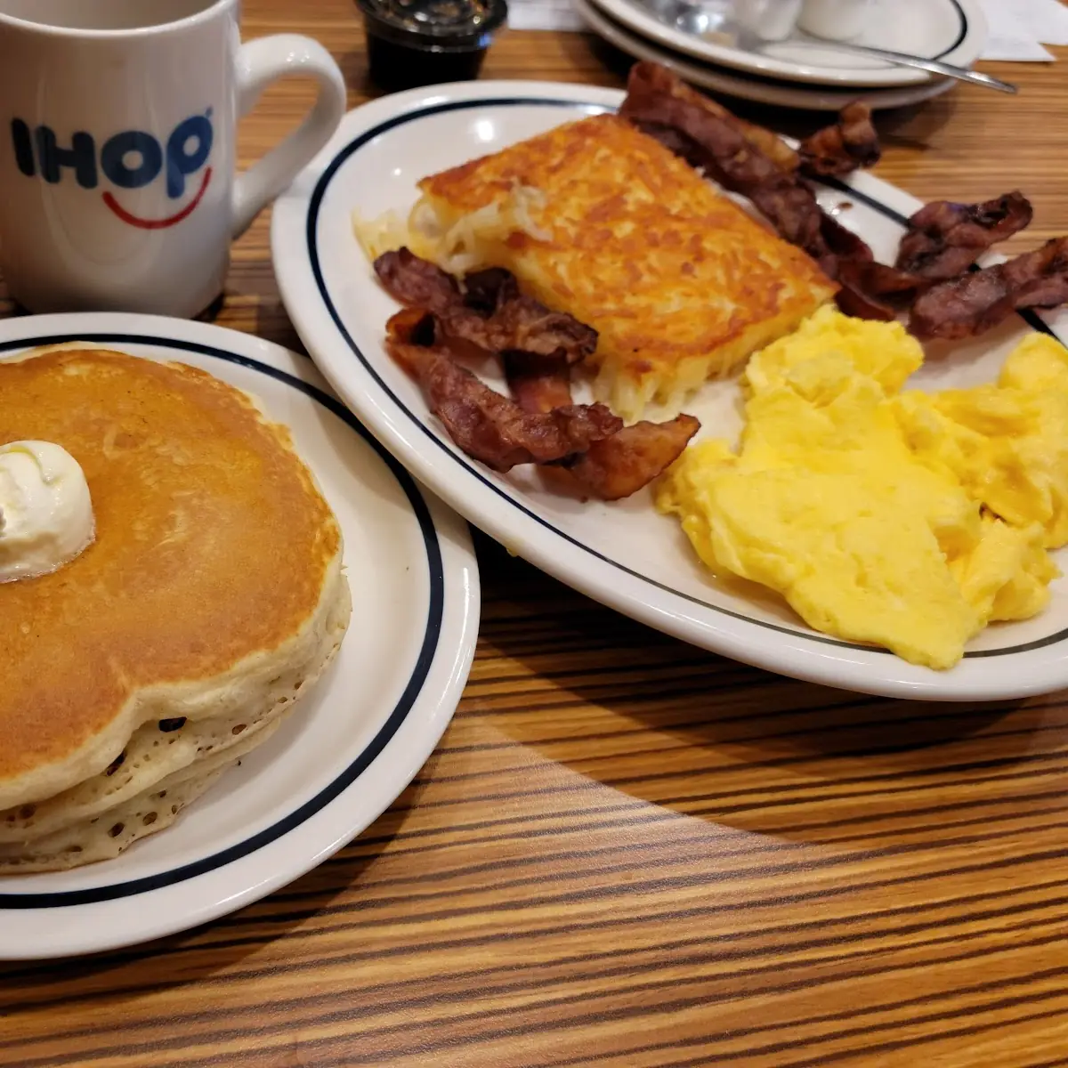 Cupcake Pancake Combo