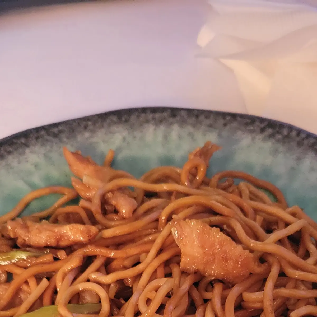 Chicken Chow Mein Egg Roll