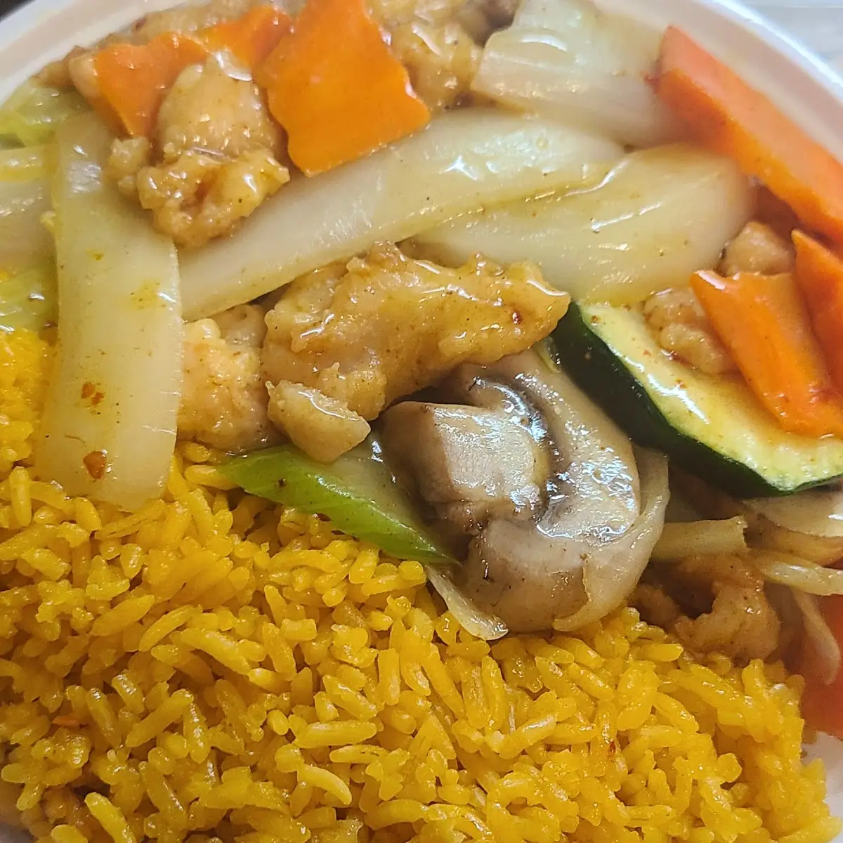 Curry Chicken with Onions
