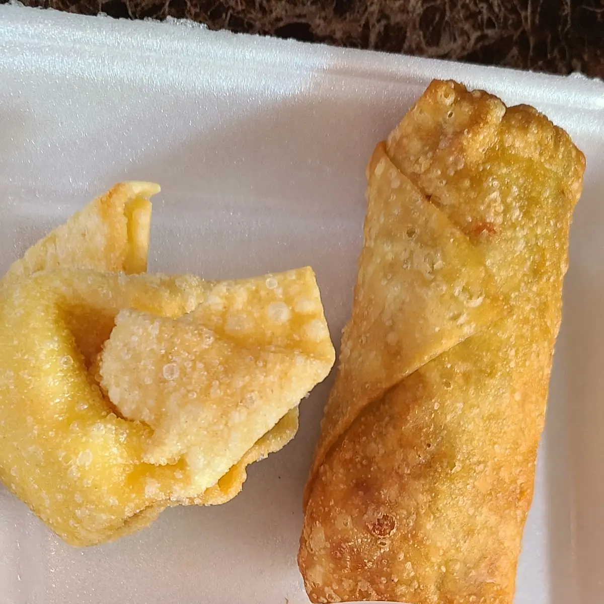 Egg Roll Crab Rangoon