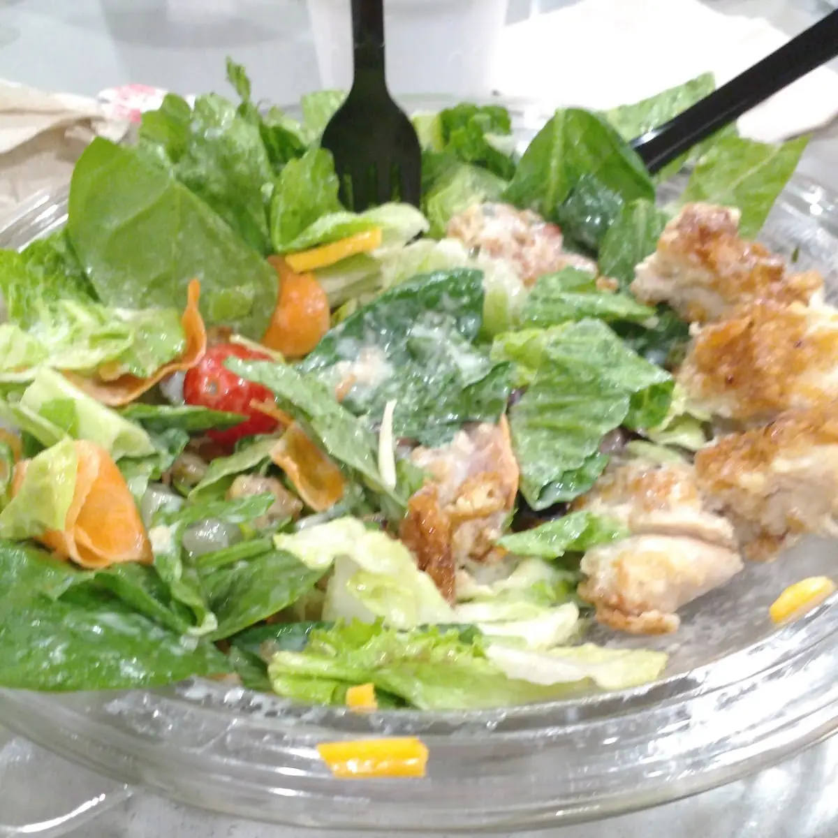 Crispy Chicken Salad