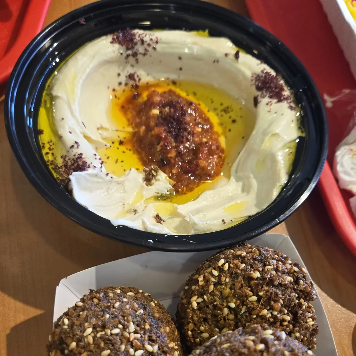 Hummus and Falafel