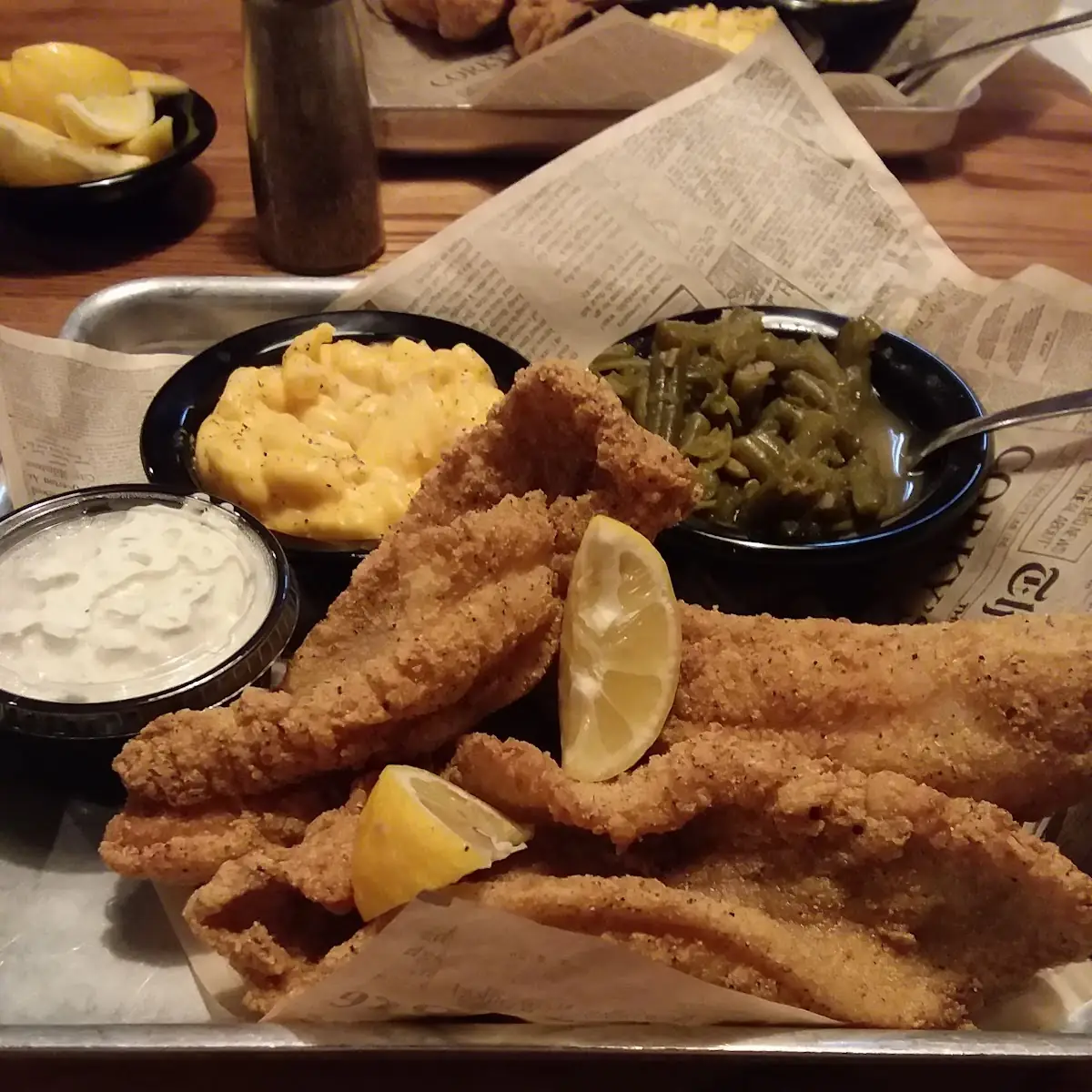 3 PC Catfish Dinner