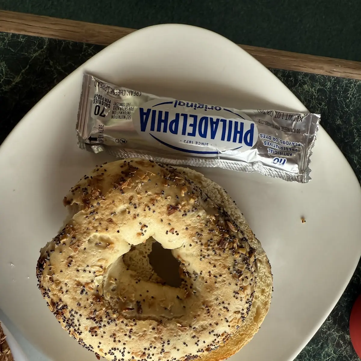 Bagel and Cream Cheese