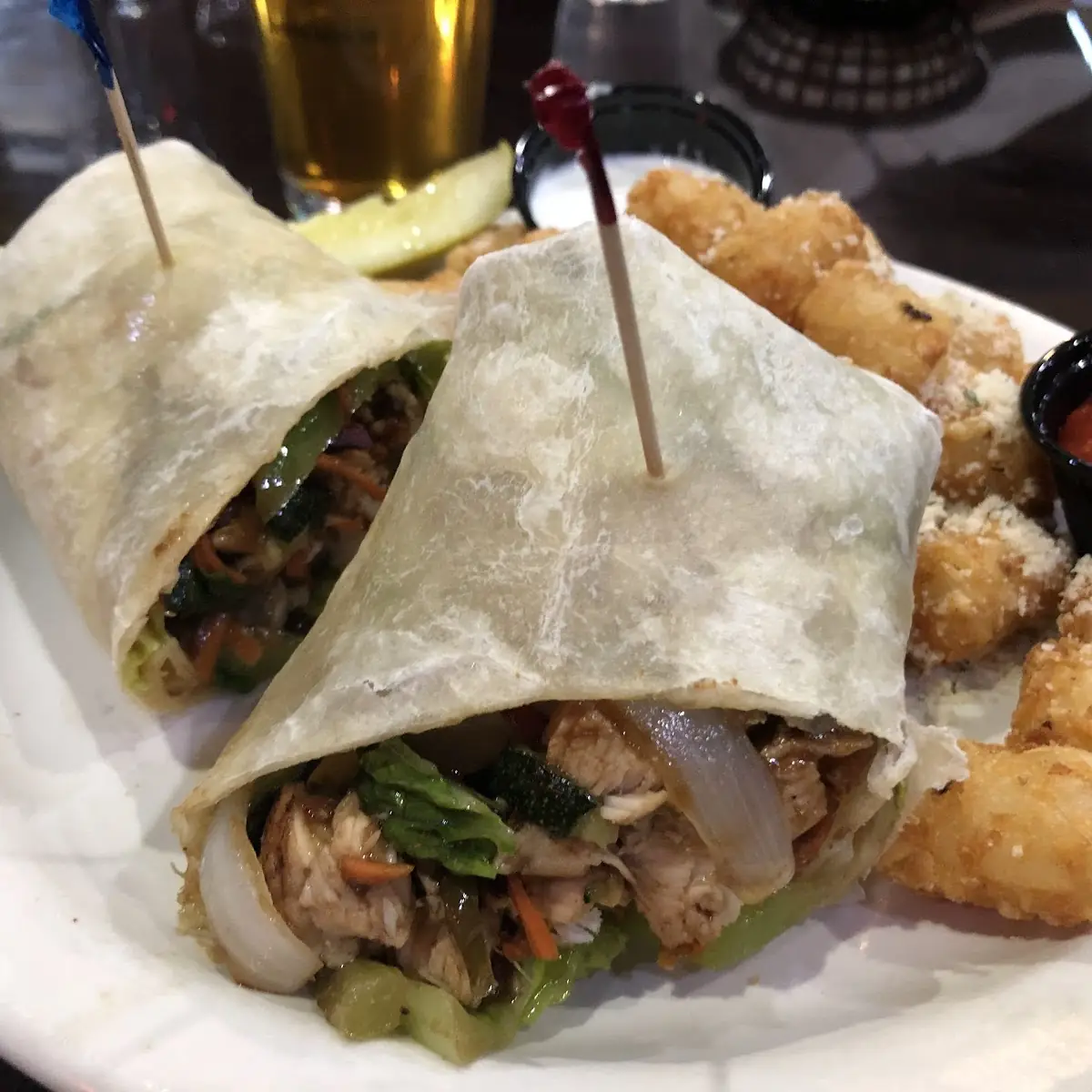 Thai Chicken Wrap