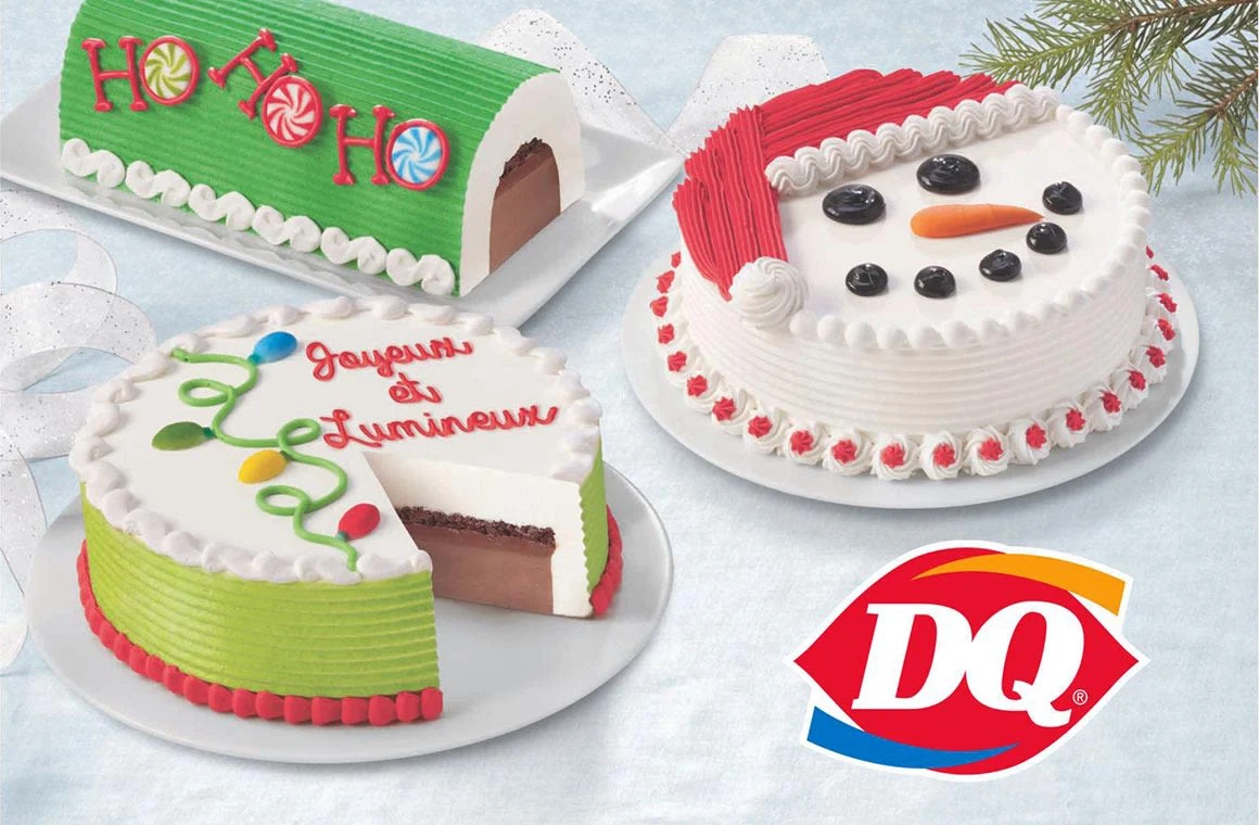DQ Log Cake, Dairy Queen Grill & Chill