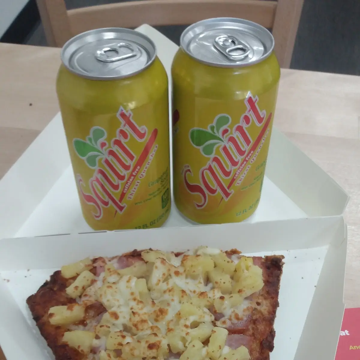 Hawaiian Pizza Slice
