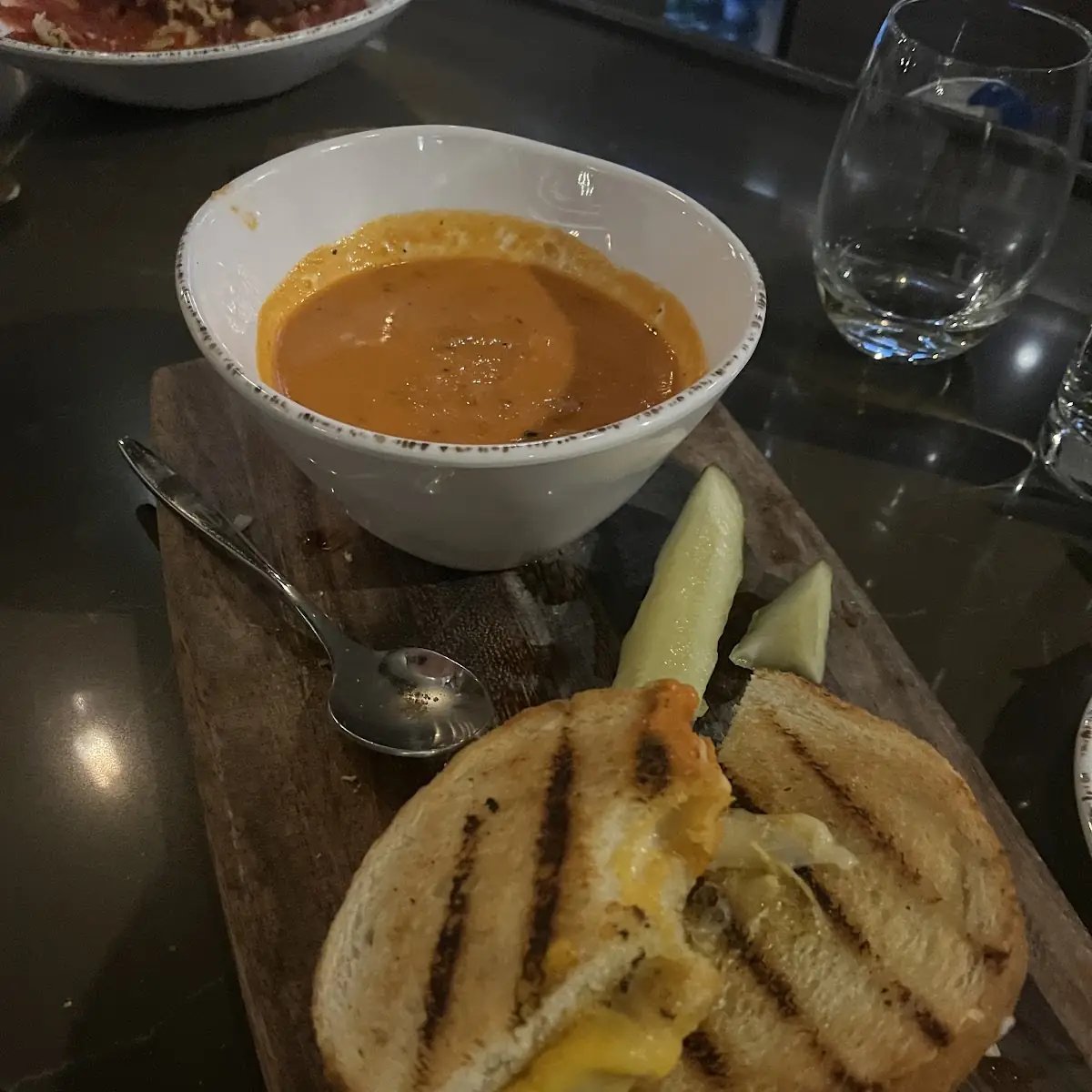 Tomato Soup and Grilled Cheese