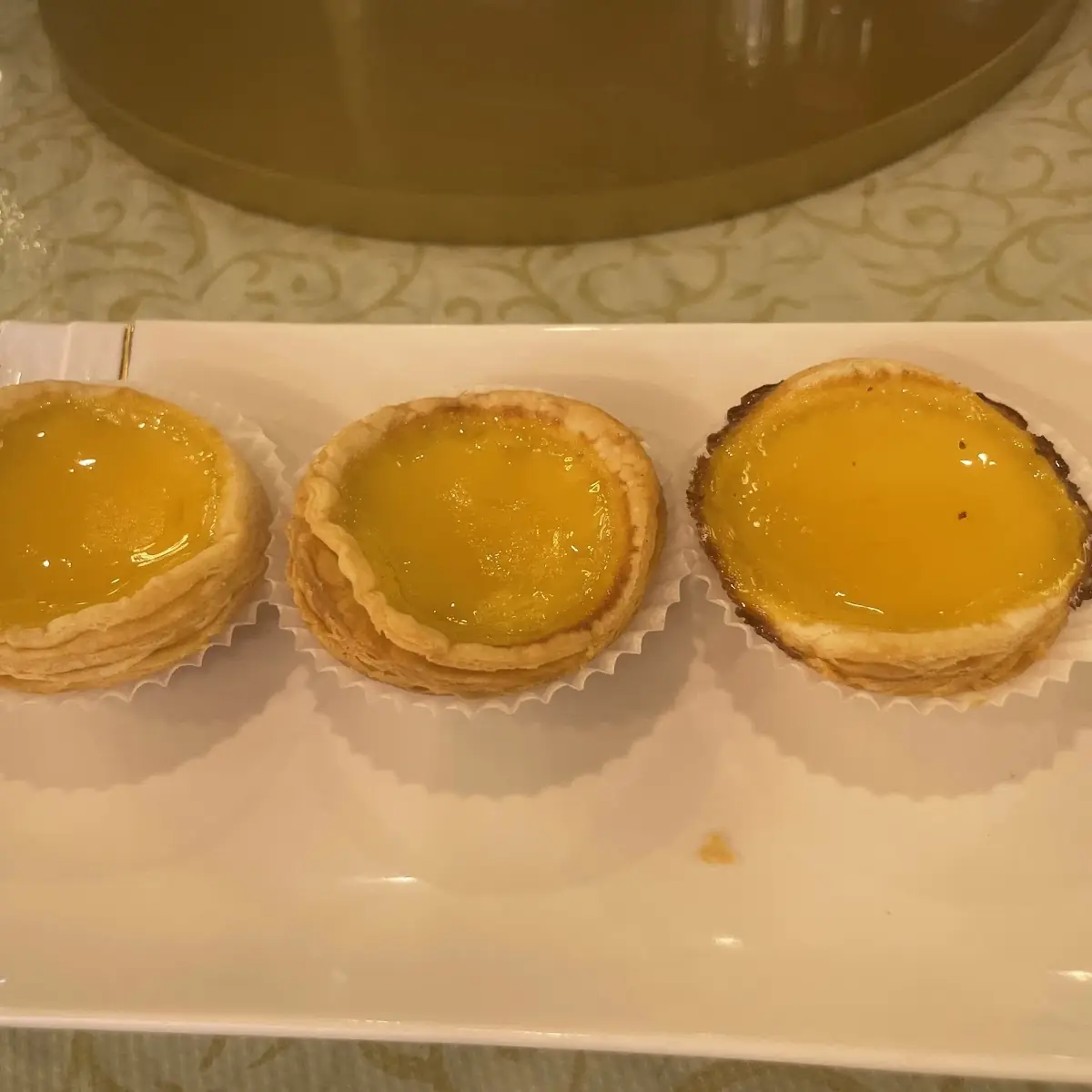 Crispy Egg Custard