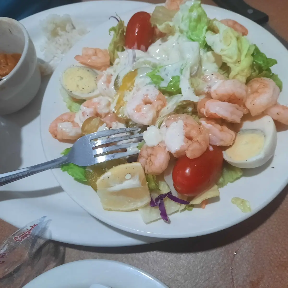 Boiled Shrimp Salad