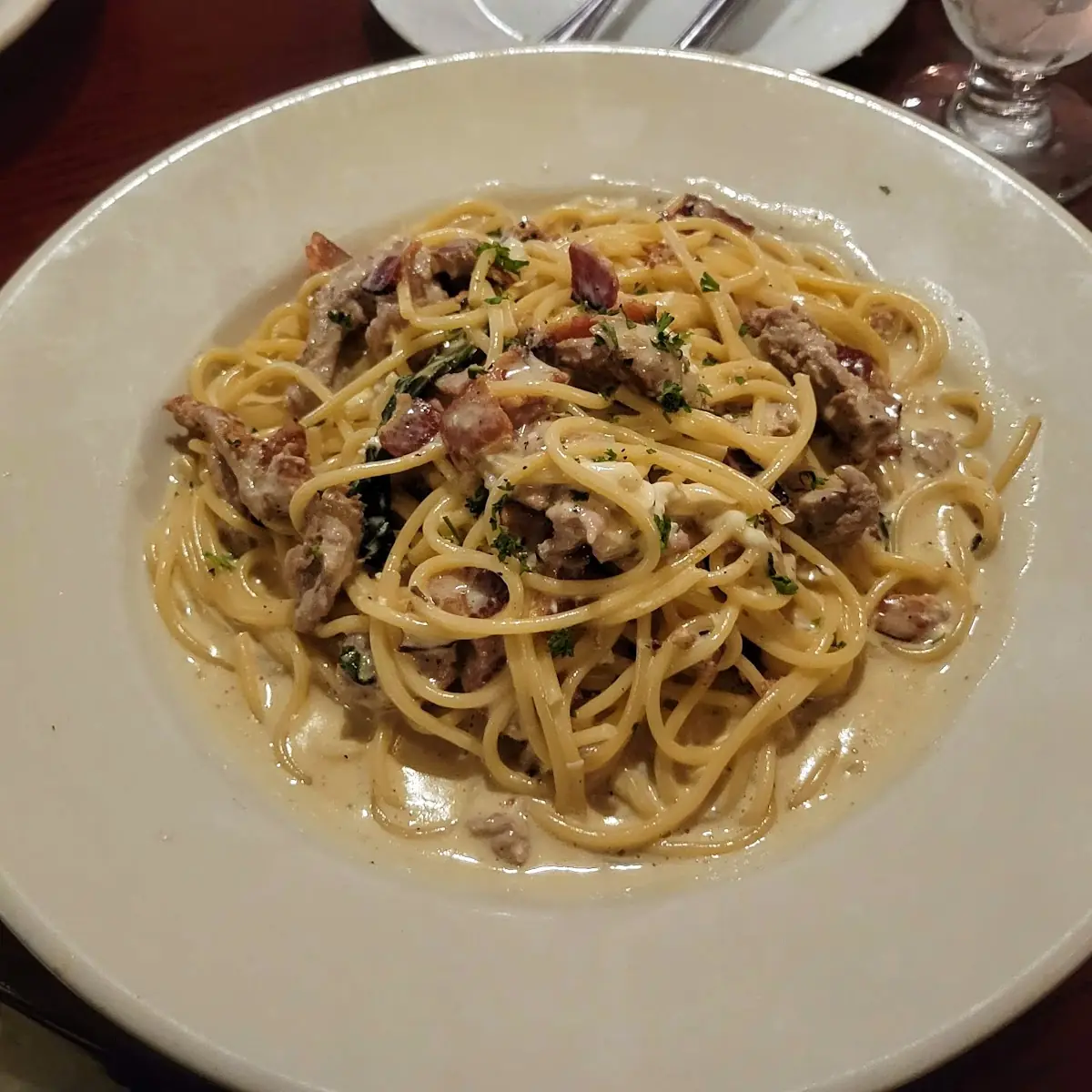 Pork Belly Carbonara