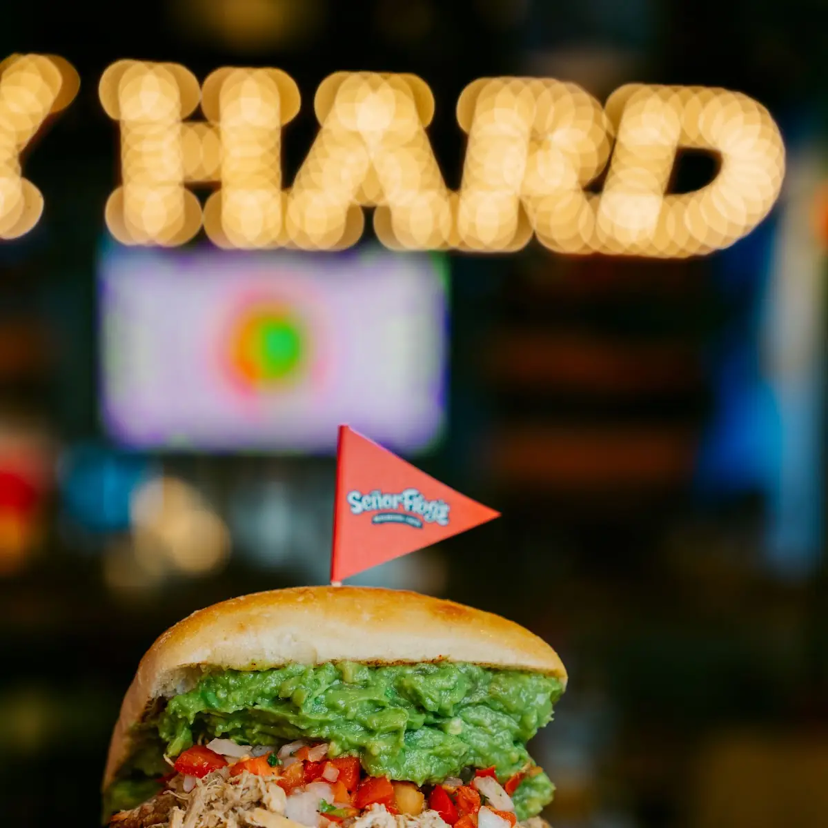 Beach Burger Hang Five