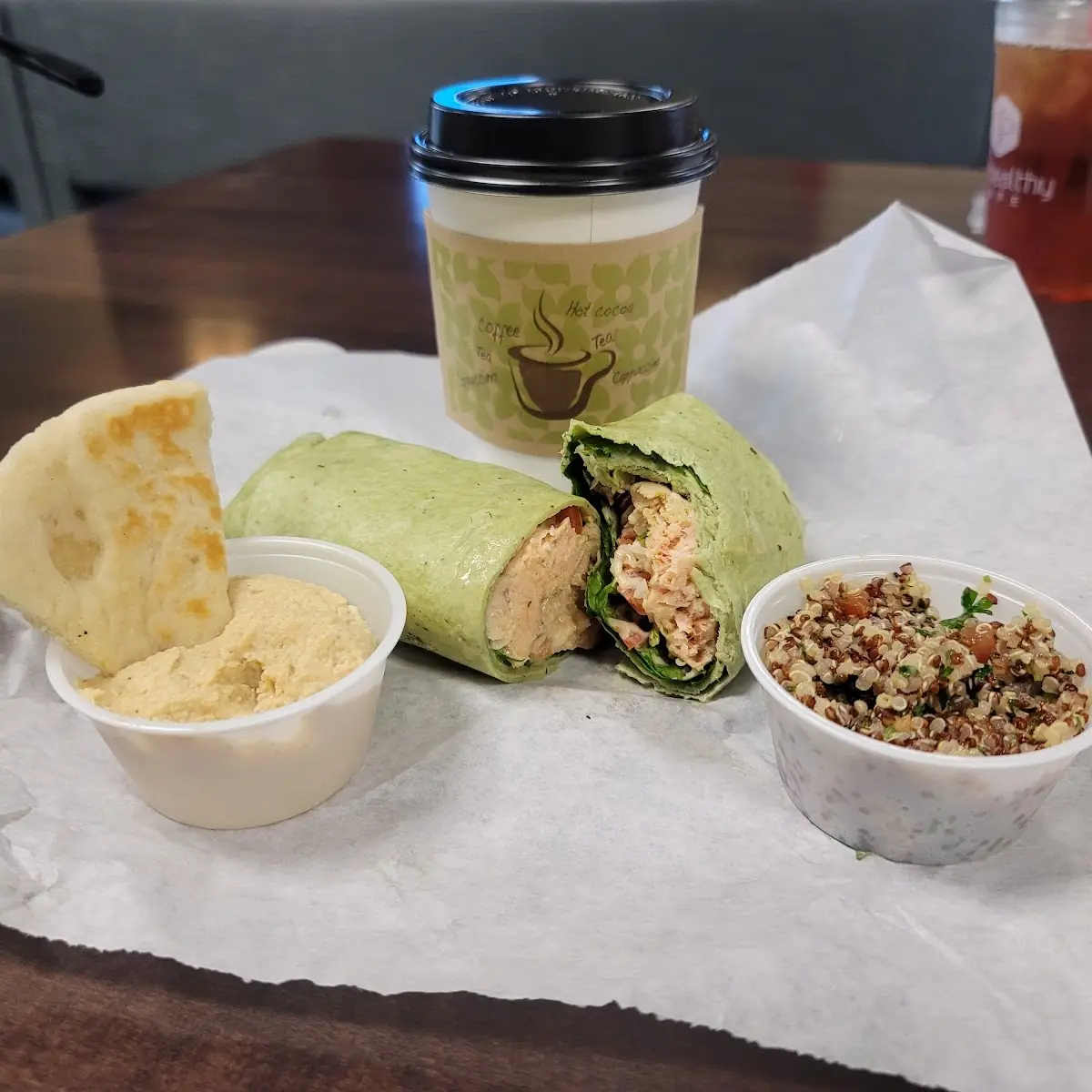 Wild Alaskan Salmon Wrap