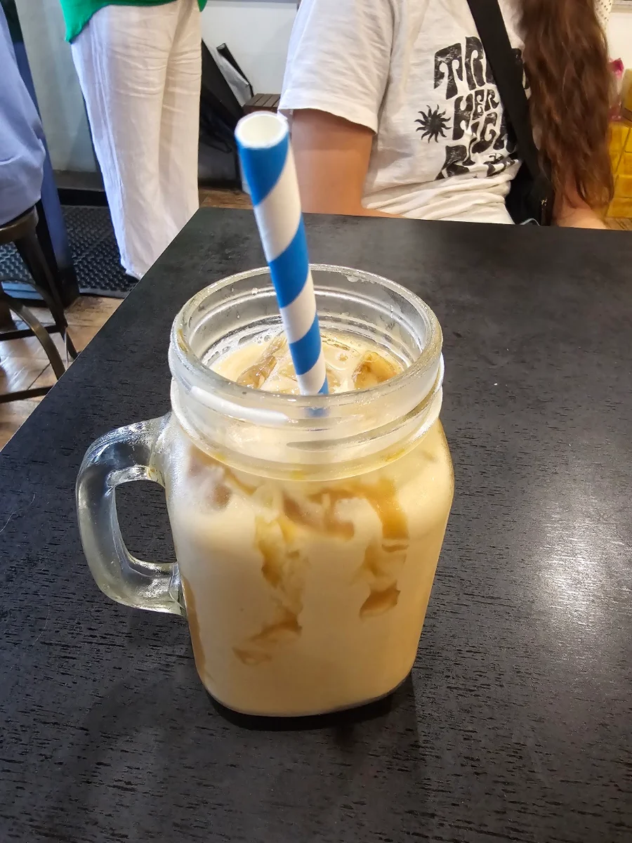 Iced Latte, Williams Cafe