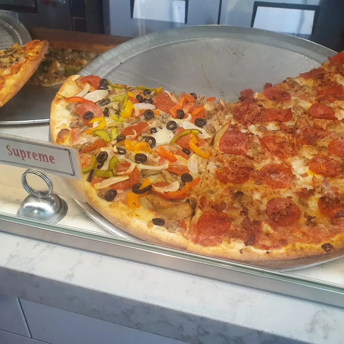 Supreme Pizza Slice