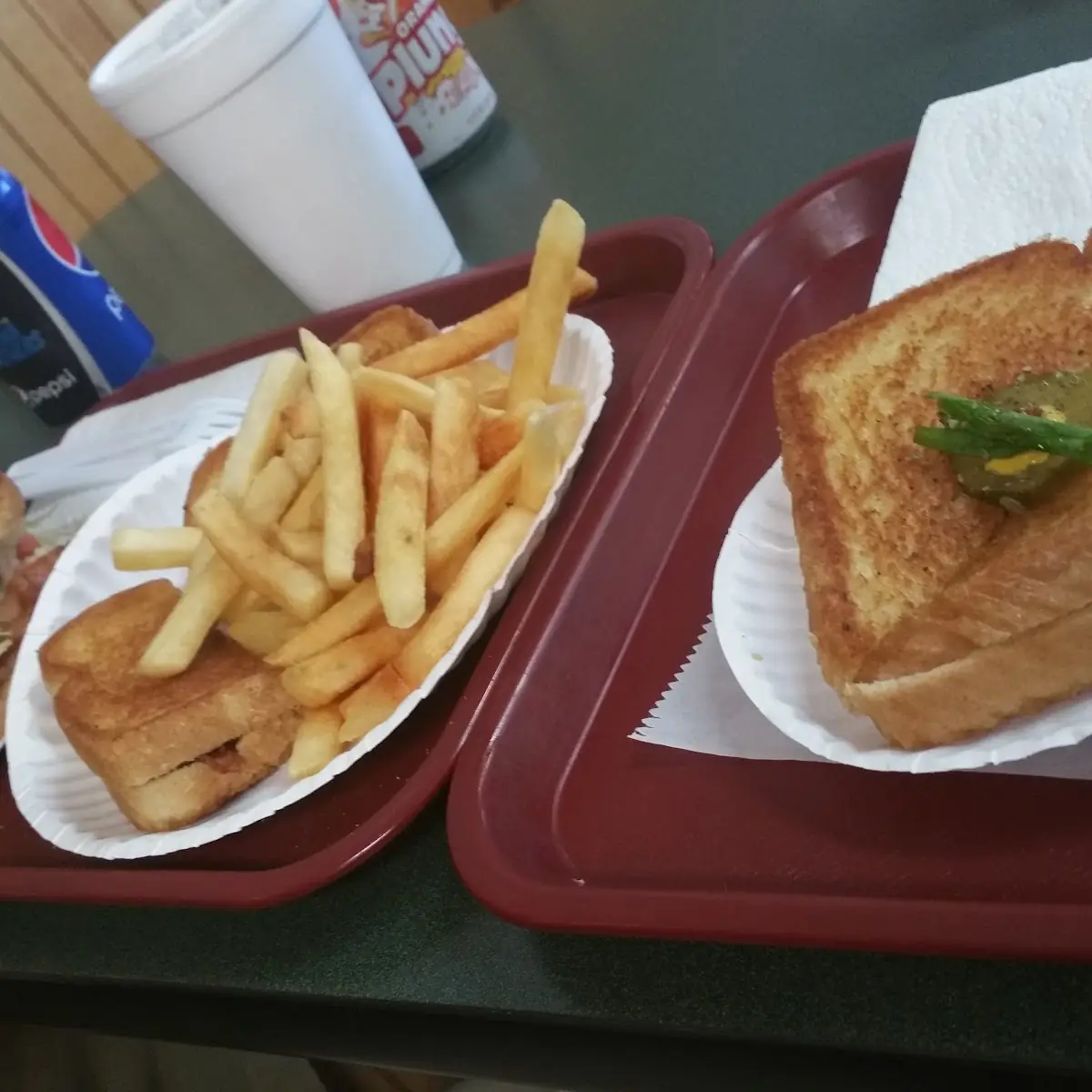 Grilled Cheese with Fries