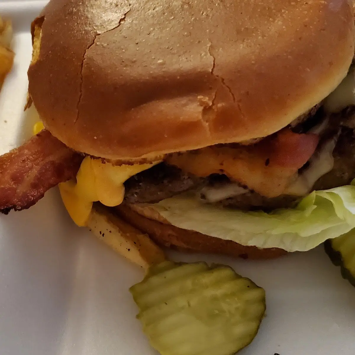 All-World Double Bacon Cheeseburger