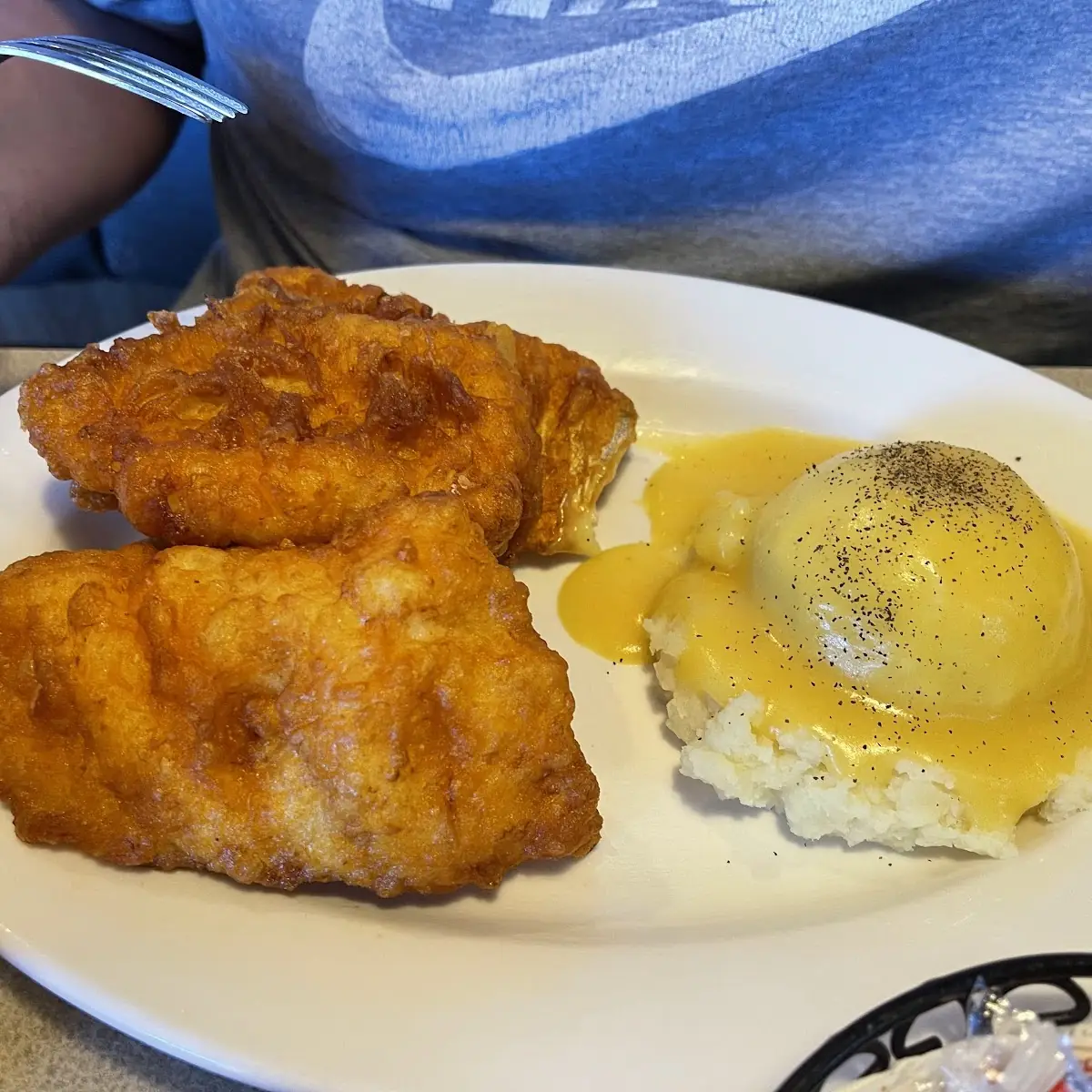 Fish and Mashed Potatoes