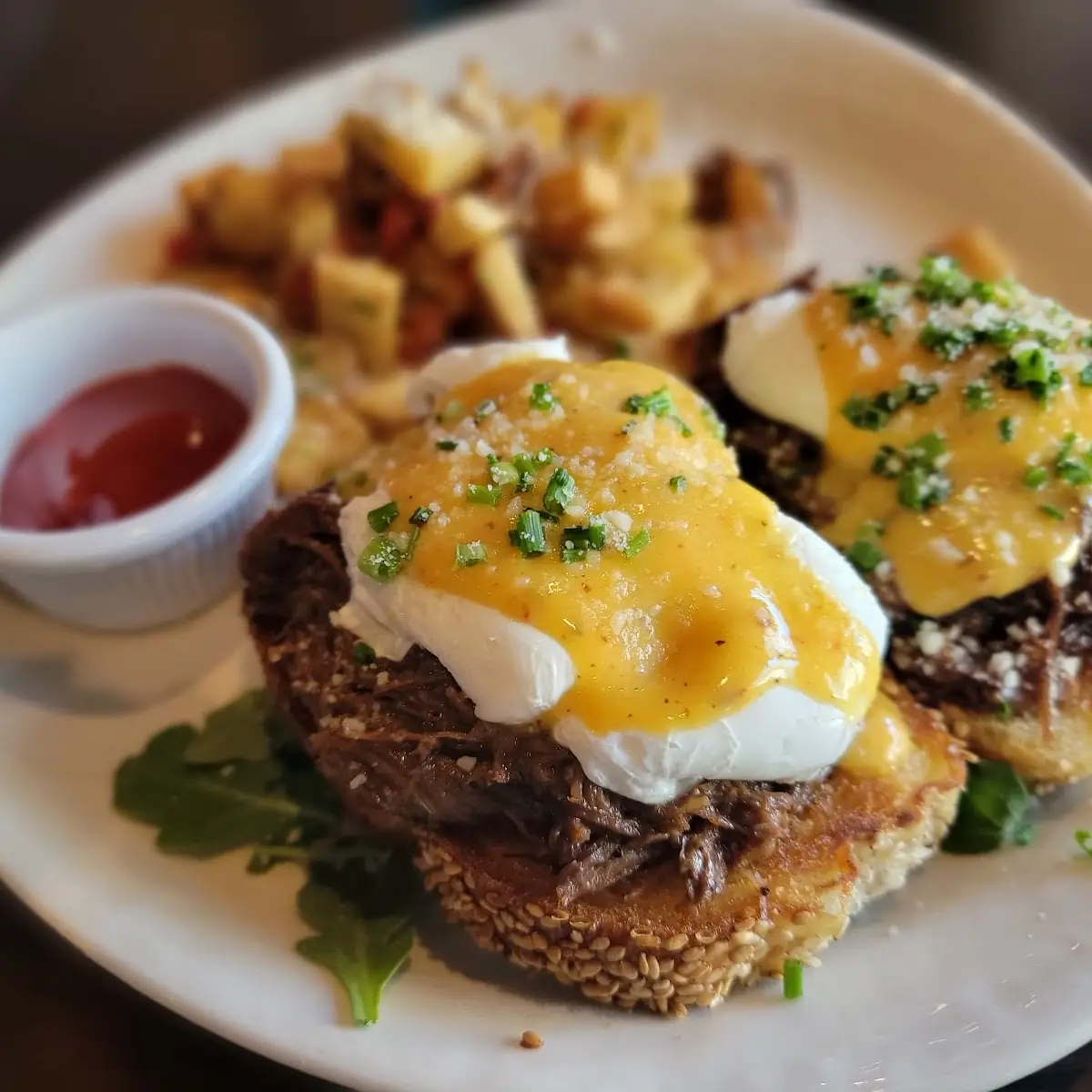 Short Rib Benedict