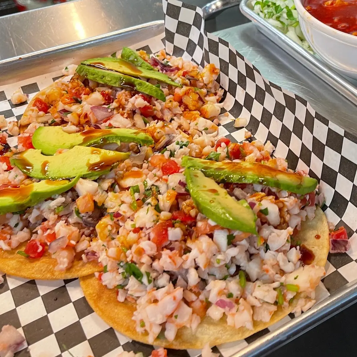 Fish Ceviche Tostada