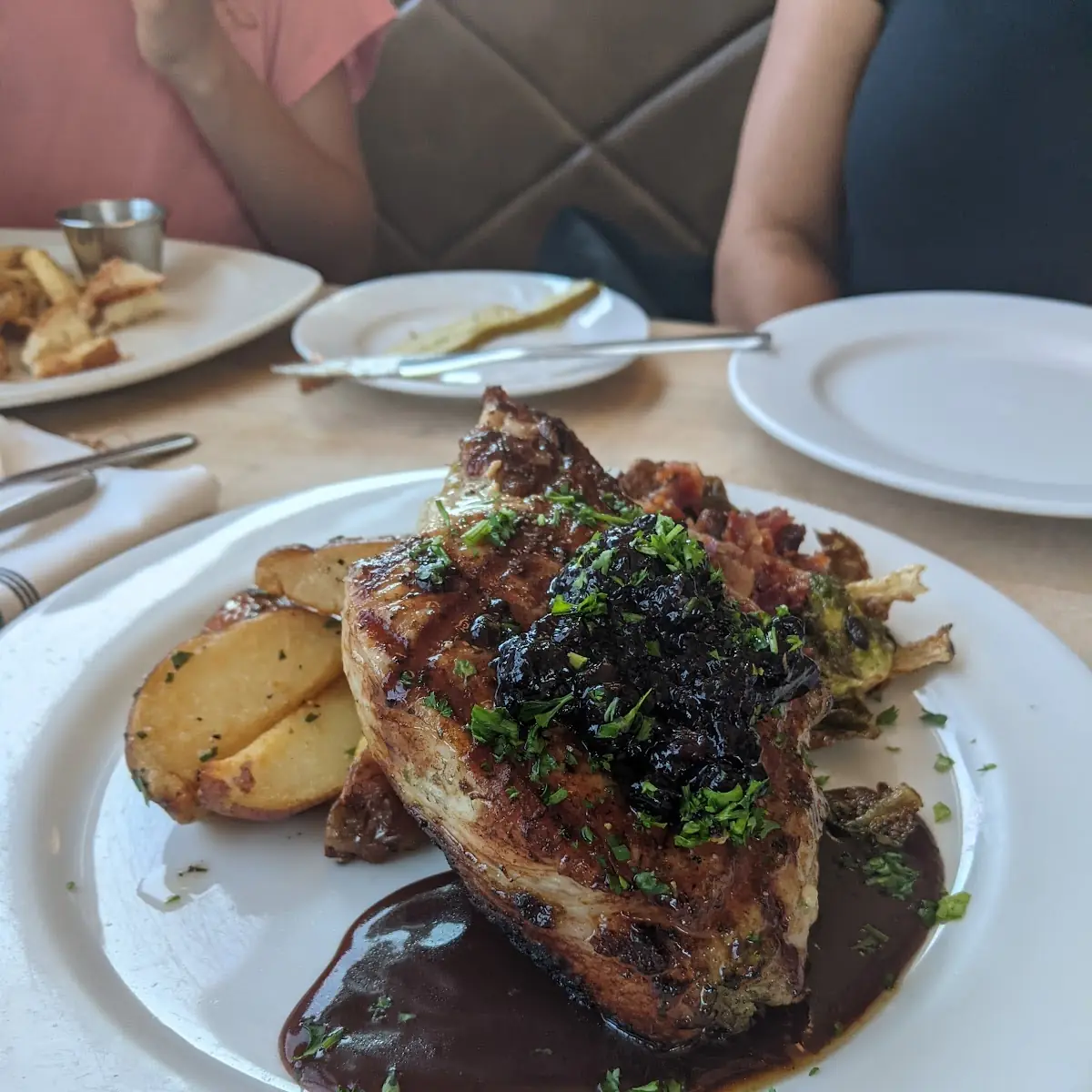 Blueberry Pork Chop