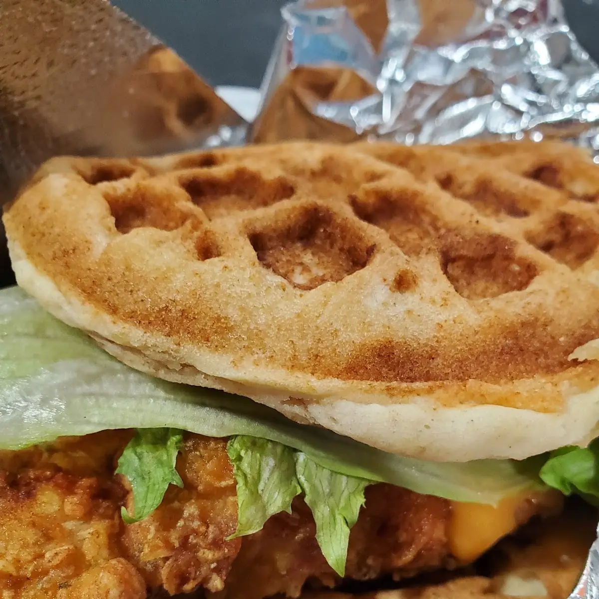Chicken & Waffle Sandwich