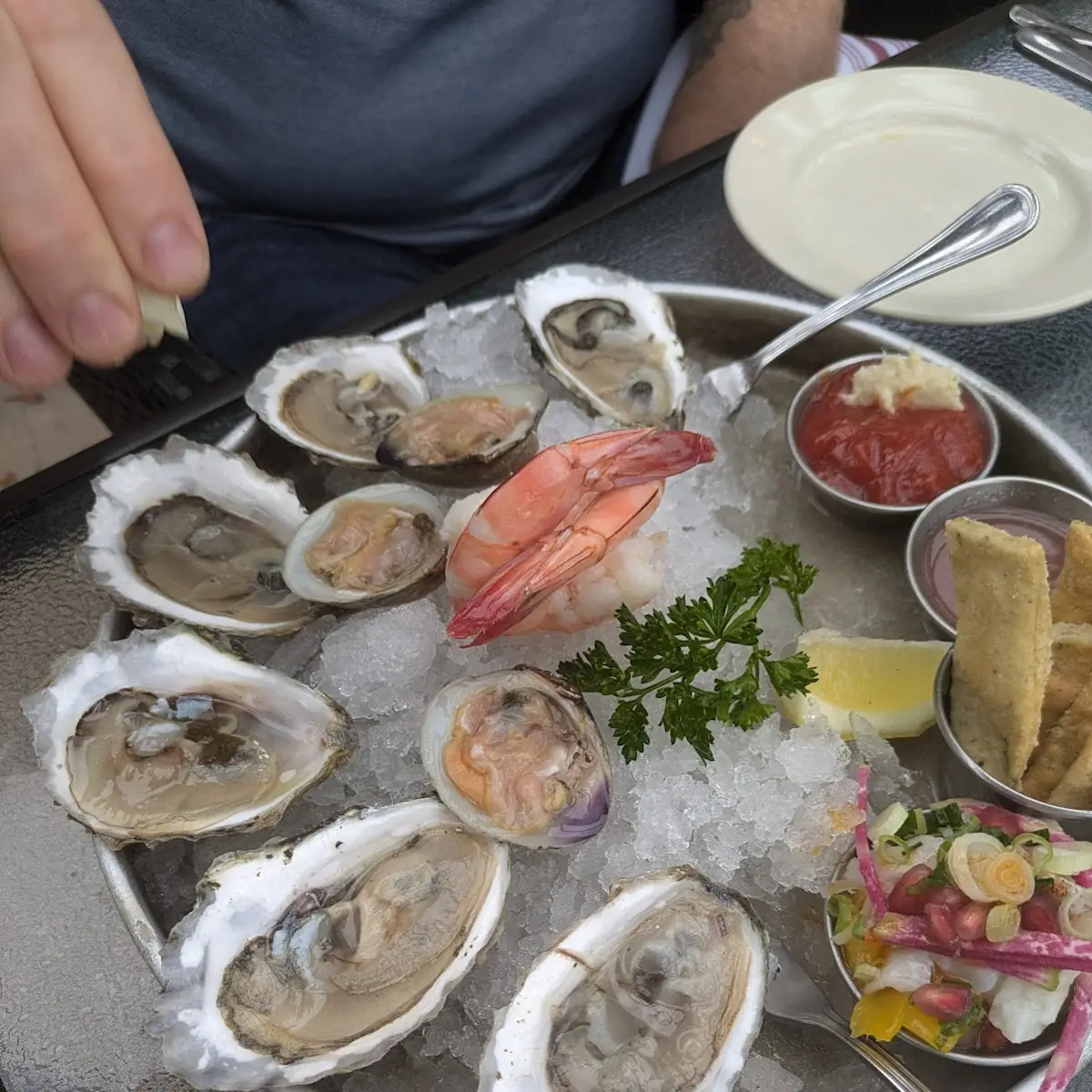 Sakonnet Oysters on the Half Shell