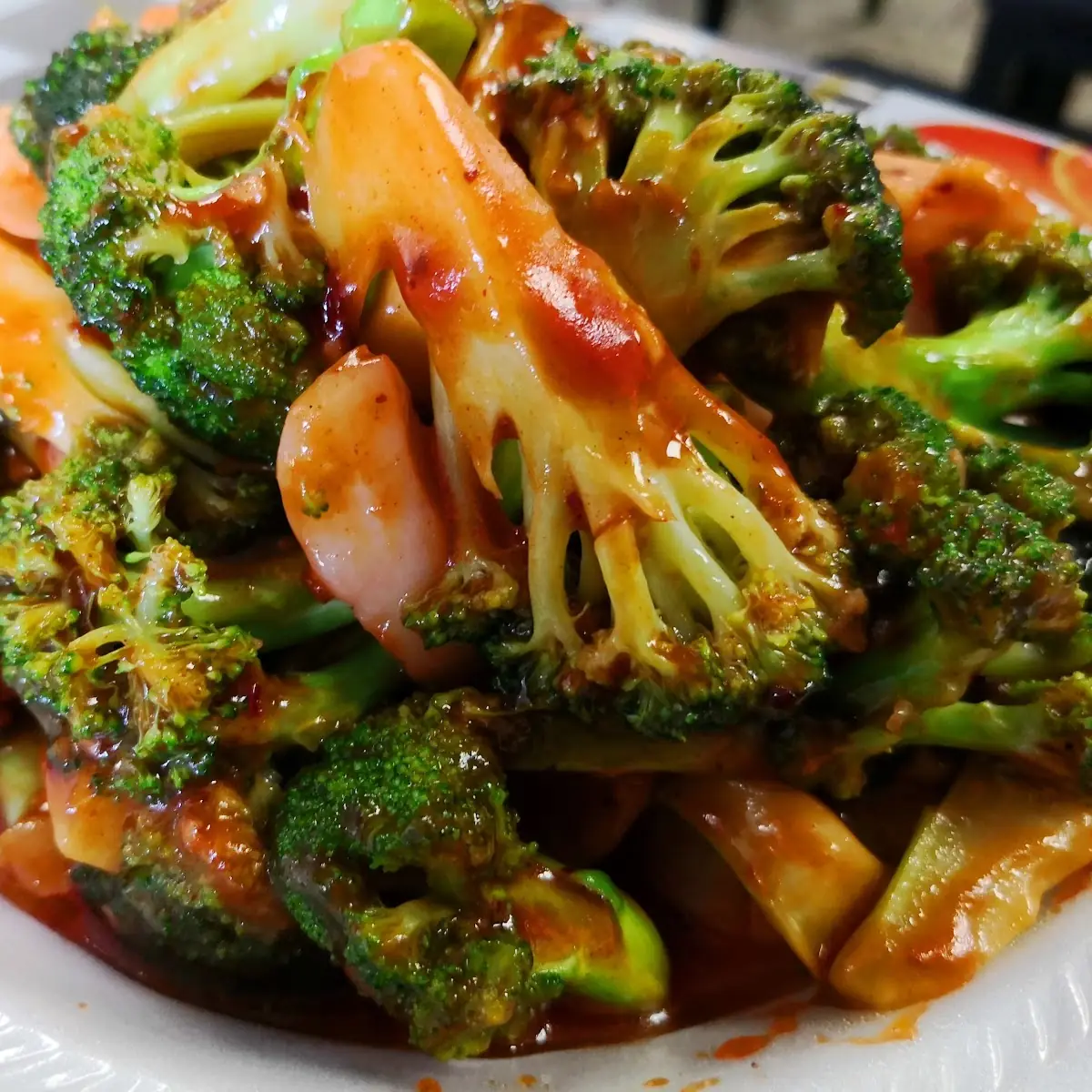 Broccoli w Garlic Sauce