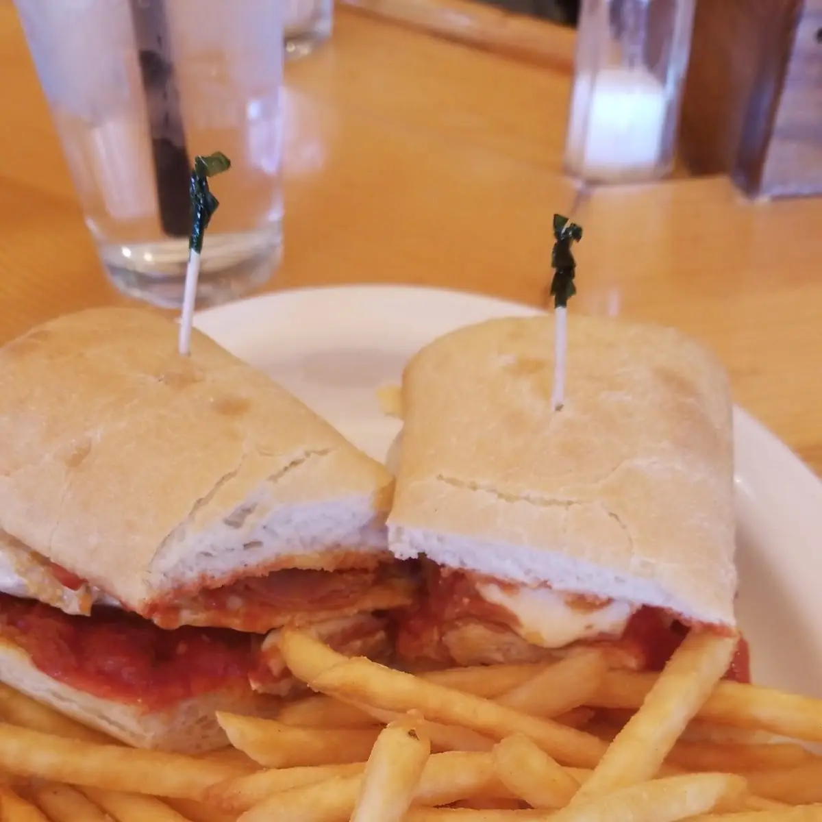 Pepperoni Chicken Sandwich