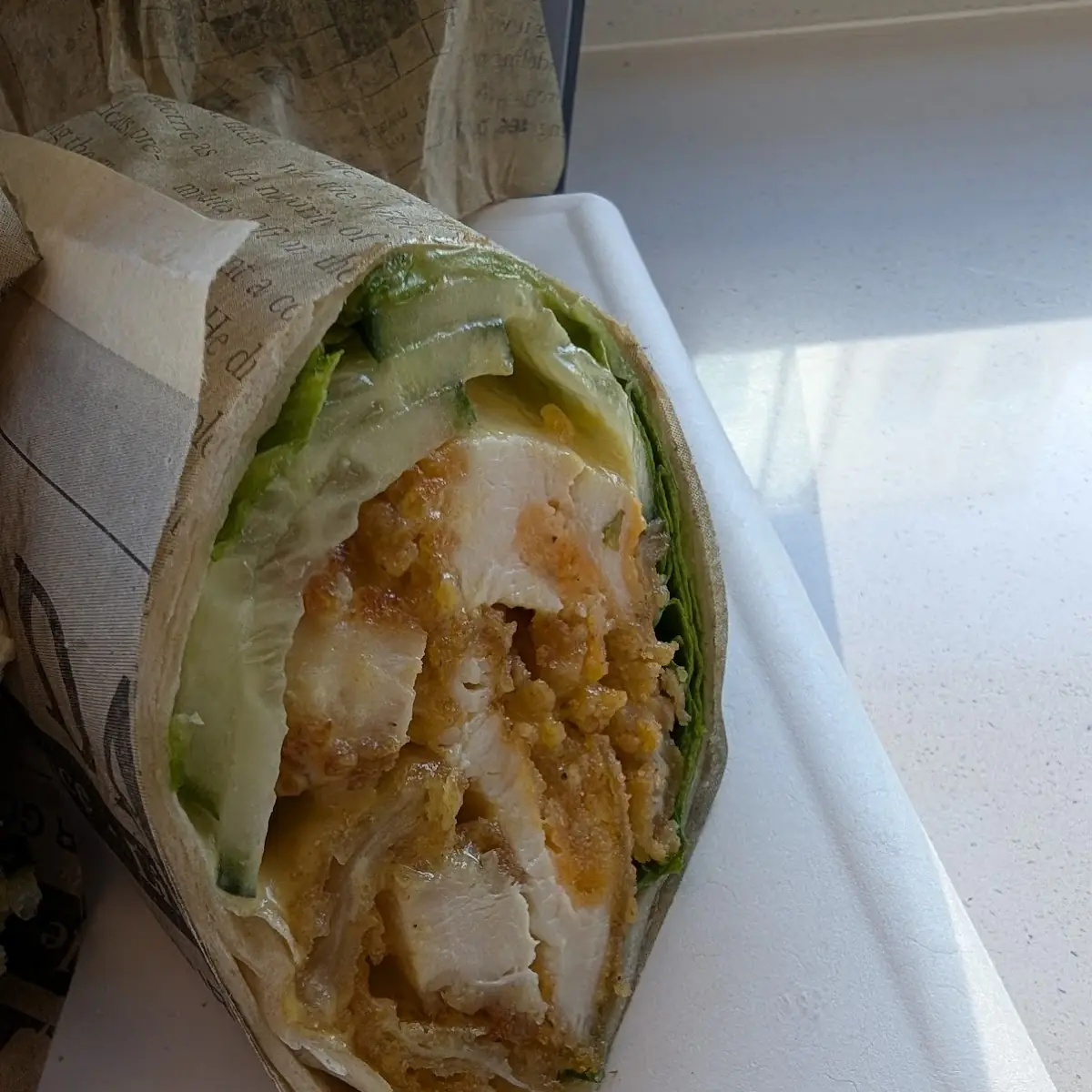 Crispy Chicken Wrap