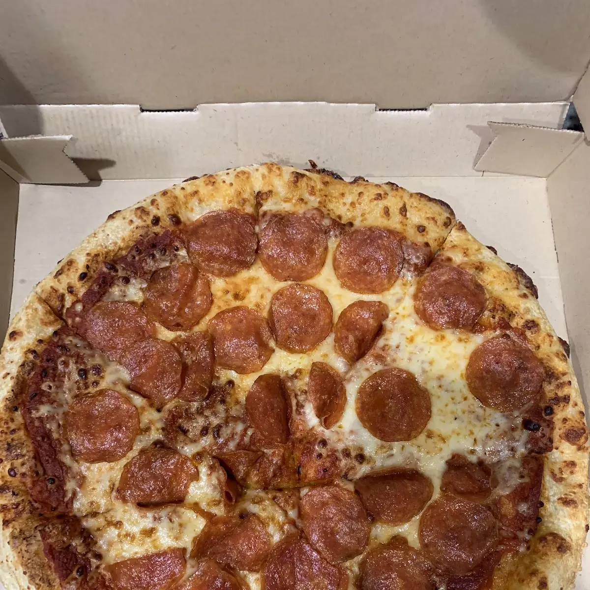 Large Pepperoni Stuffed Crust Pizza