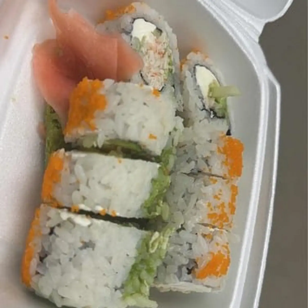 Salmon Avocado and Cream Cheese Roll