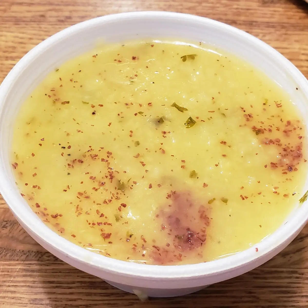 Lemon Rice Soup