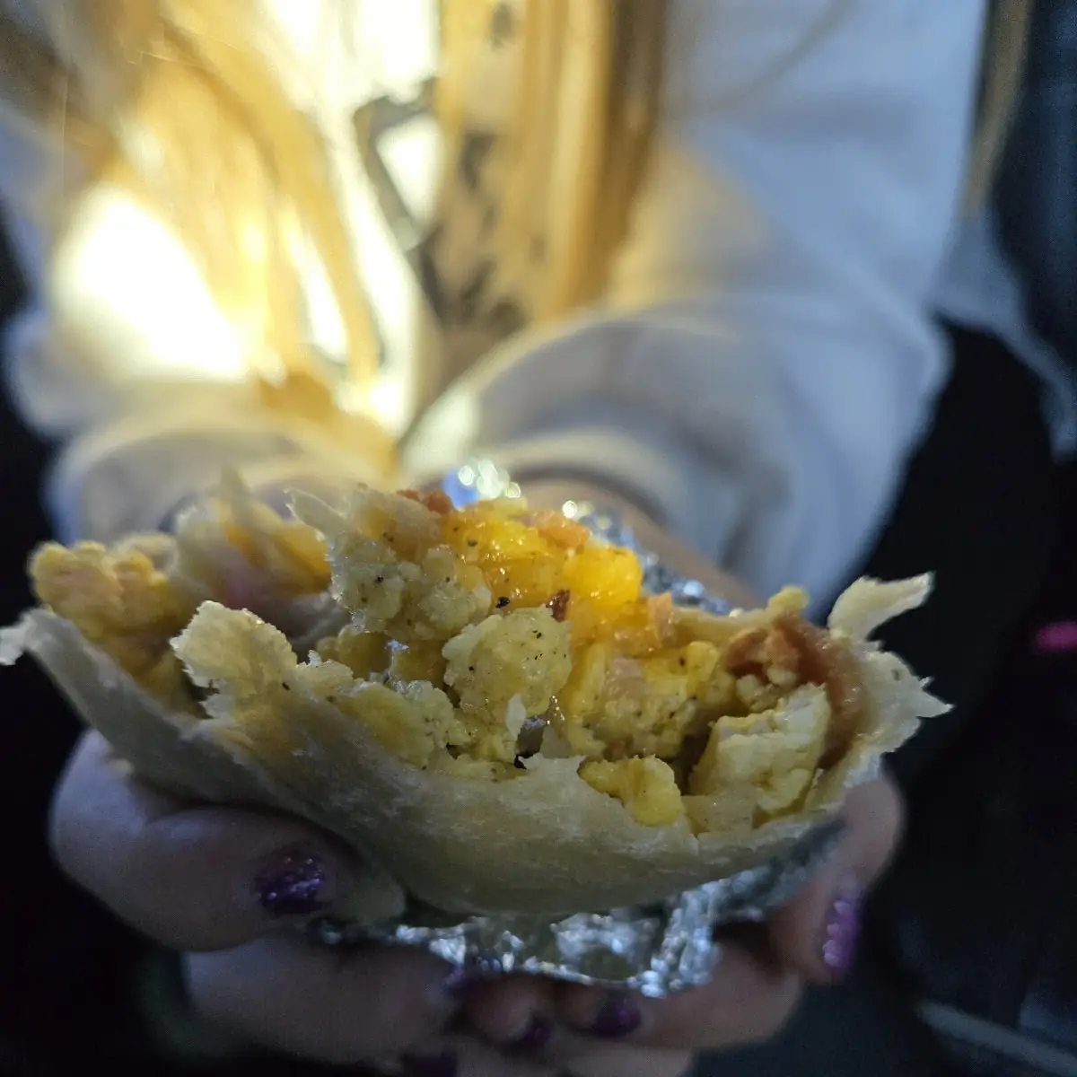 Bacon Breakfast Burrito