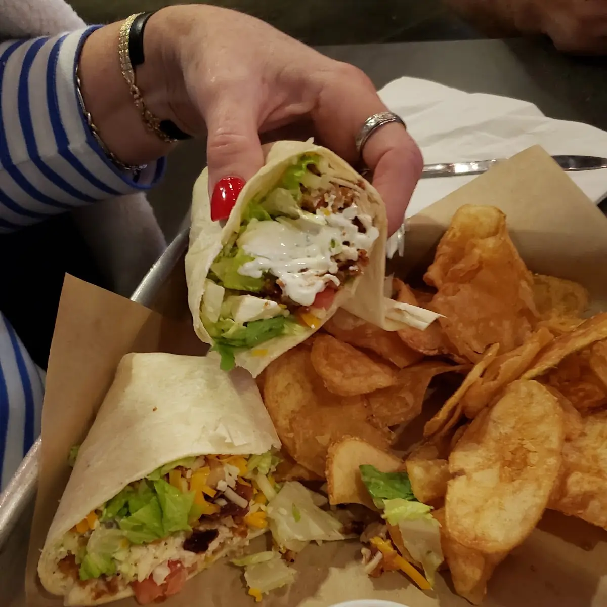 Chicken Bacon Ranch Wrap