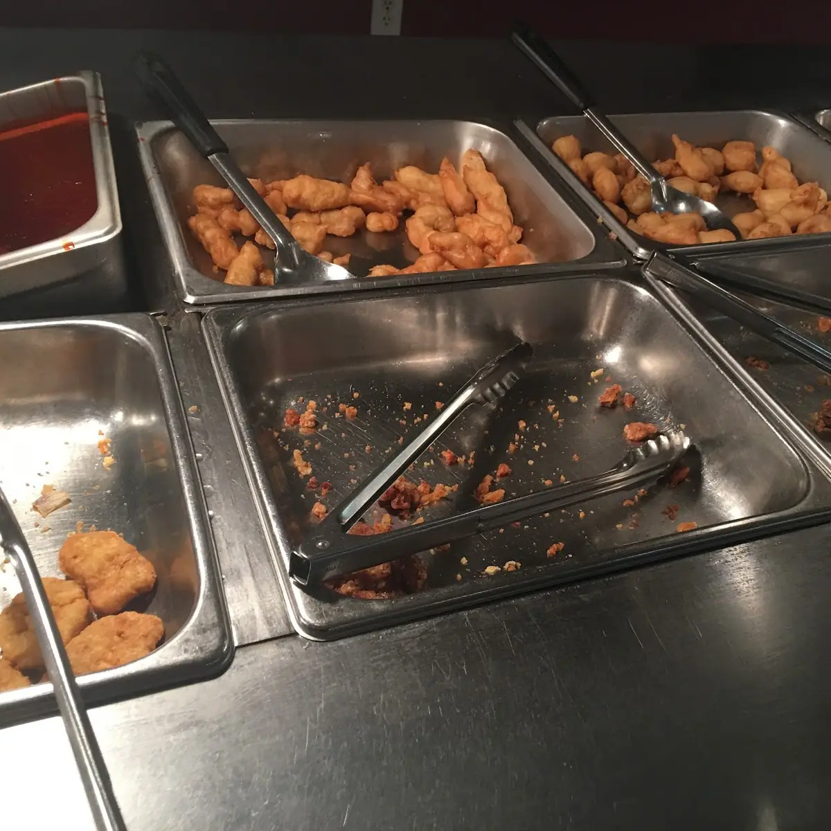 Hot Steam Table Buffet