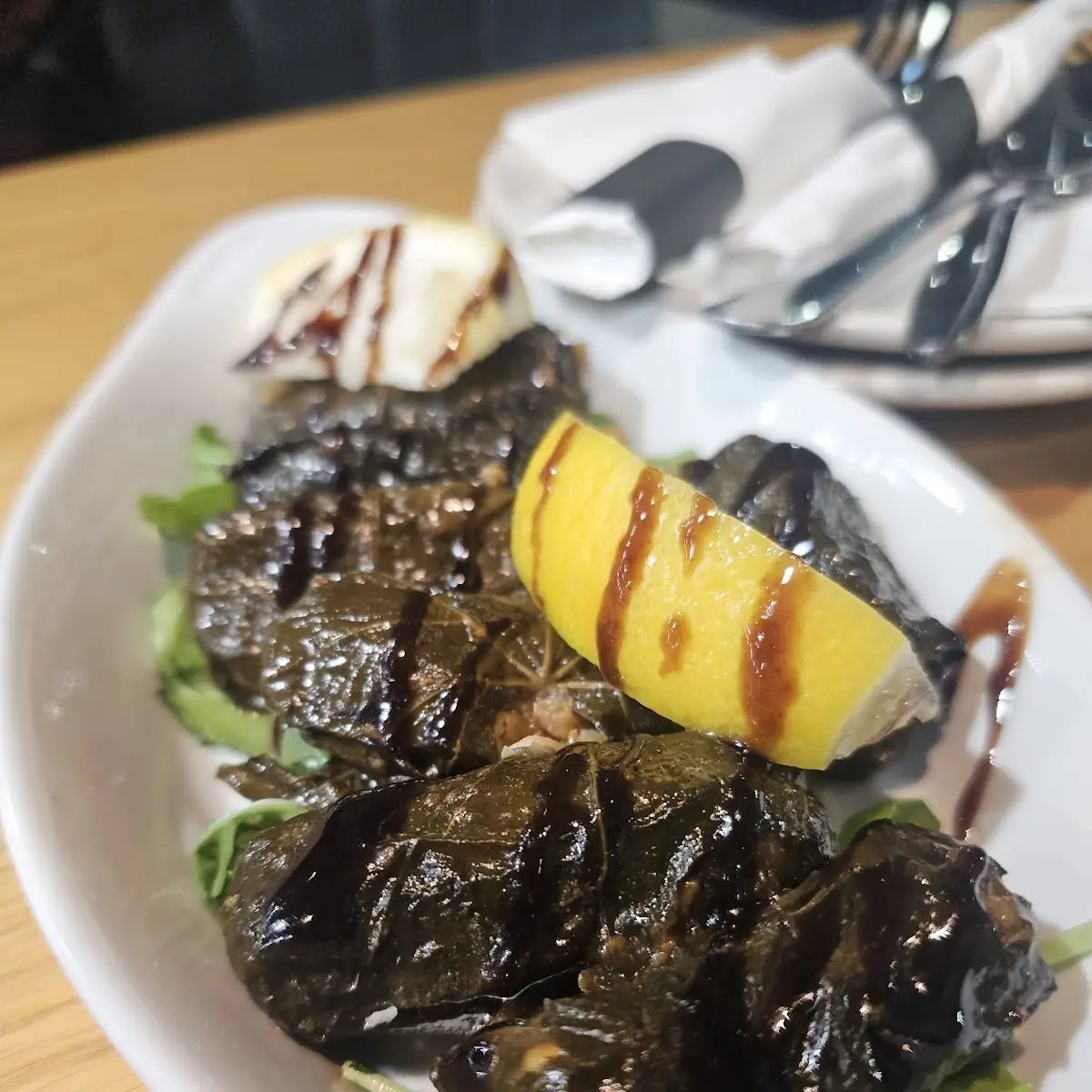Grape Leaves Appetizer